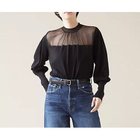 【マルティニーク/martinique】のコントラストプルオーバー ブラック|ID: prp329100004460535 ipo3291000000036262153