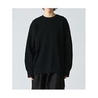 【ミズイロ インド/mizuiro ind】のクルーネックワイドプルオーバー ブラック|ID: prp329100004460553 ipo3291000000031219892