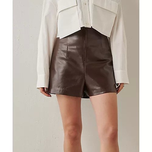 【ウィムガゼット/Whim Gazette】のレザーショートパンツ 人気、トレンドファッション・服の通販 founy(ファニー) 　ファッション　Fashion　レディースファッション　Fashion for Women　パンツ　Pants & Trousers　ショートパンツ・ハーフパンツ　High-Waisted & Relaxed Shorts　コンパクト　Compact, Small Size　ショート　Short, Short Length　セットアップ　Set-Up, Coordinated Outfit　おすすめ　Recommended / Our Picks　2024年　2024　2024春夏・S/S　Spring/Summer 2024 SS24　エレガント 上品　Elegant　other-3|ID: prp329100004460557 ipo3291000000031239743
