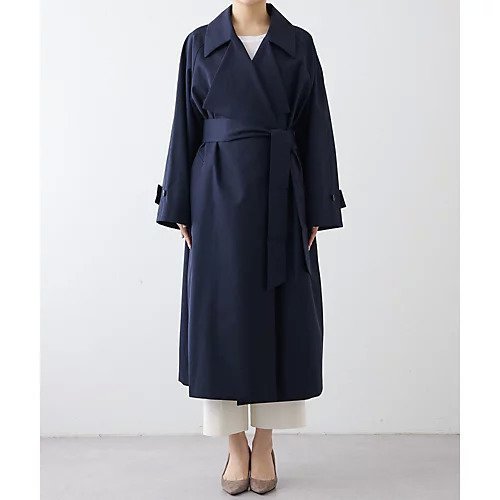 【ウィムガゼット/Whim Gazette】のシャンブレーツイルコート 人気、トレンドファッション・服の通販 founy(ファニー) 　ファッション　Fashion　レディースファッション　Fashion for Women　アウター　Coat / Outerwear Collection　コート・ロングコート・ピーコート　Long Coats, Peacoats & More　シンプル　Simple, Minimal　スタイリッシュ　Stylish, Fashionable　スマート　Smart, Elegant　ツイル　Twist, Twisted Detail　トレンチ　Trench, Trench Coat　定番　Standard, Basic Item　ロング　Long, Long-Length　おすすめ　Recommended / Our Picks　2024年　2024　2024春夏・S/S　Spring/Summer 2024 SS24　エレガント 上品　Elegant　結婚式　Wedding　other-2|ID: prp329100004460561 ipo3291000000031239757
