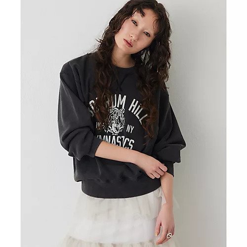 【ウィムガゼット/Whim Gazette】の【THE PAUSE】TIGER スウェットプルオーバー インテリア・キッズ・メンズ・レディースファッション・服の通販 founy(ファニー) https://founy.com/ ファッション Fashion レディースファッション Fashion for Women トップス・カットソー Cut & Sew Tops レディースパーカー・カジュアルフーディー Casual Hoodies & Sweatshirts カジュアルプルオーバー・ニットトップス Pullovers & Knit Tops / Casual Pullovers スウェット・クルーネックトップス Sweatshirts & Crewnecks / Relaxed Fit Sweat Tops ヴィンテージ Vintage Style グラデーション Gradient, Ombre コンパクト Compact, Small Size ショルダー Shoulder, Shoulder Strap スウェット / スエット Sweatshirt, Sweatwear スタンダード Standard, Basic スリーブ Sleeve, Long Sleeve / Short Sleeve ドロップ Drop Shoulder, Dropped Style プリント Print, Printed Pattern ボトム Bottoms, Lower Wear モチーフ Motif, Design Theme ワーク Workwear, Utility Style おすすめ Recommended / Our Picks 2024年 2024 2024春夏・S/S Spring/Summer 2024 SS24 |ID: prp329100004460563 ipo3291000000031219975