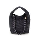 【トプカピ/TOPKAPI】の【TREASURE TOPKAPI】ネオプレン イントレチャート ボールビーズ付き ショルダー ワンハンドル バッグ ダークグレー|ID: prp329100004460568 ipo3291000000031220012