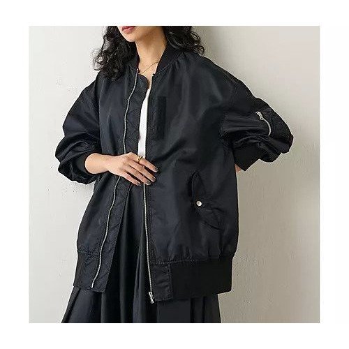 【ウィムガゼット/Whim Gazette】のMA-1ブルゾン インテリア・キッズ・メンズ・レディースファッション・服の通販 founy(ファニー) https://founy.com/ ファッション Fashion レディースファッション WOMEN アウター Coat Outerwear ブルゾン Blouson/Jackets MA-1 MA-1 インナー Inner 春 Spring 秋 Autumn/Fall ショルダー Shoulder ジャケット Jacket デニム Denim ドロップ Drop バランス Balance フェミニン Feminine フォルム Form ブルゾン Blouson ボトム Bottom ミックス Mix ミリタリー Military リラックス Relax ロング Long おすすめ Recommend 2024年 2024 2024春夏・S/S Ss,Spring/Summer,2024 |ID: prp329100004460580 ipo3291000000031220090