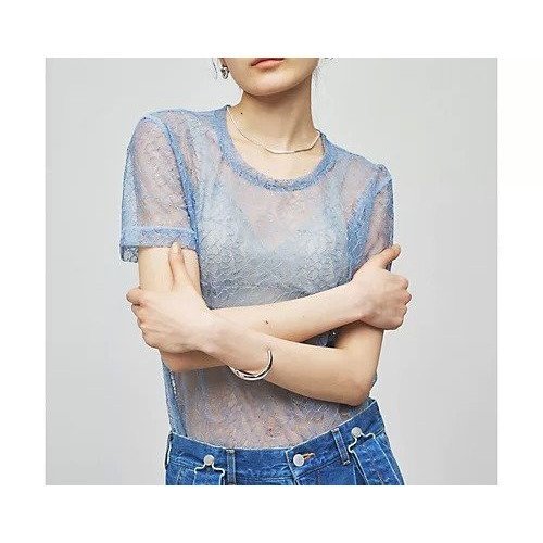 【ウィムガゼット/Whim Gazette】の【GEMINI】レースTシャツ インテリア・キッズ・メンズ・レディースファッション・服の通販 founy(ファニー) https://founy.com/ ファッション Fashion レディースファッション WOMEN トップス・カットソー Tops/Tshirt シャツ/ブラウス Shirts/Blouses ロング / Tシャツ T-Shirts インナー Inner キャミソール Camisole コンパクト Compact スニーカー Sneakers センター Center タンク Tank ビキニ Bikini フェミニン Feminine 半袖 Short Sleeve レース Race おすすめ Recommend 2024年 2024 2024春夏・S/S Ss,Spring/Summer,2024 |ID: prp329100004460584 ipo3291000000031220109