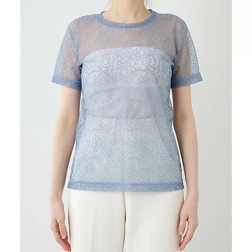 【ウィムガゼット/Whim Gazette】の【GEMINI】レースTシャツ 人気、トレンドファッション・服の通販 founy(ファニー) 　ファッション　Fashion　レディースファッション　WOMEN　トップス・カットソー　Tops/Tshirt　シャツ/ブラウス　Shirts/Blouses　ロング / Tシャツ　T-Shirts　インナー　Inner　キャミソール　Camisole　コンパクト　Compact　スニーカー　Sneakers　センター　Center　タンク　Tank　ビキニ　Bikini　フェミニン　Feminine　半袖　Short Sleeve　レース　Race　おすすめ　Recommend　2024年　2024　2024春夏・S/S　Ss,Spring/Summer,2024　other-2|ID: prp329100004460584 ipo3291000000031239807
