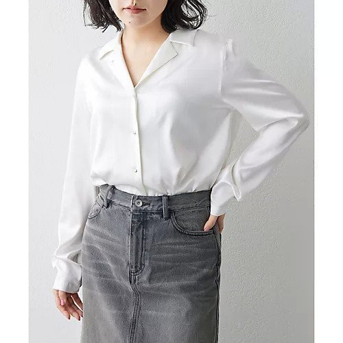 【ウィムガゼット/Whim Gazette】の【GEMINI】カイキンシャツ インテリア・キッズ・メンズ・レディースファッション・服の通販 founy(ファニー) https://founy.com/ ファッション Fashion レディースファッション WOMEN トップス・カットソー Tops/Tshirt シャツ/ブラウス Shirts/Blouses オレンジ Orange シルク Silk シルバー Silver ストレッチ Stretch とろみ Thickness デコルテ Decolletage デニム Denim ドット Dot フロント Front ブラウジング Browsing ボトム Bottom おすすめ Recommend 2024年 2024 2024春夏・S/S Ss,Spring/Summer,2024 エレガント 上品 Elegant |ID: prp329100004460597 ipo3291000000031220246