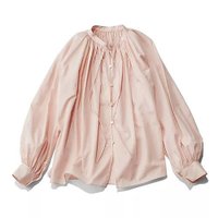 【ウィムガゼット/Whim Gazette】の【Marisol別注】ブラウス 人気、トレンドファッション・服の通販 founy(ファニー) ファッション Fashion レディースファッション Fashion for Women トップス・カットソー Cut & Sew Tops シャツ・ブラウス・オフィスカジュアル Elegant Blouses & Button-Ups ギャザー Gathered, Ruffled ダウン Down, Puffer デニム Denim, Jeans Material ボトム Bottoms, Lower Wear リボン Ribbon, Bow ワイド Wide, Wide Fit 別注 Limited Edition, Custom Order 夏 Summer 洗える Machine Washable |ID:prp329100004460624