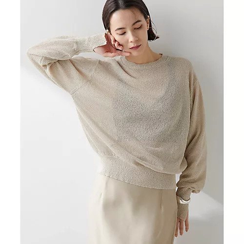 【ウィムガゼット/Whim Gazette】のペーパーヤーンプルオーバー 人気、トレンドファッション・服の通販 founy(ファニー) 　雑誌掲載アイテム　Magazine Items　ファッション雑誌　Fashion Magazines　ヴェリィ　VERY　ファッション　Fashion　レディースファッション　WOMEN　トップス・カットソー　Tops/Tshirt　プルオーバー　Pullover　春　Spring　5月号　May Issue　吸水　Water Absorption　シアー　Sheer　ショルダー　Shoulder　シンプル　Simple　スリット　Slit　雑誌　Magazine　ドロップ　Drop　定番　Standard　人気　Popularity　2024年　2024　2024春夏・S/S　Ss,Spring/Summer,2024　other-3|ID: prp329100004460634 ipo3291000000031239926