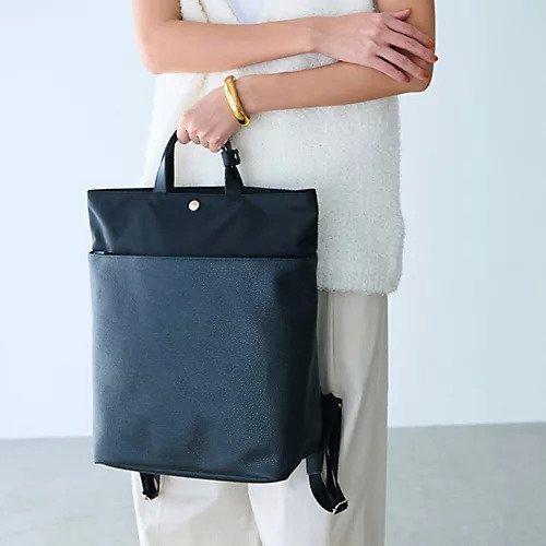 【トプカピ/TOPKAPI】の【Breath TOPKAPI】SCOTCH GRAIN スコッチグレイン マザーズバッグ バイカラー A4 バックパック / リュック2 人気、トレンドファッション・服の通販 founy(ファニー) 　ファッション　Fashion　レディースファッション　WOMEN　バッグ　Bag　アウトドア　Outdoor　スマート　Smart　人気　Popularity　ポケット　Pocket　リュック　Ruck Sack　ビジネス 仕事 通勤　Business　other-3|ID: prp329100004460638 ipo3291000000031239933