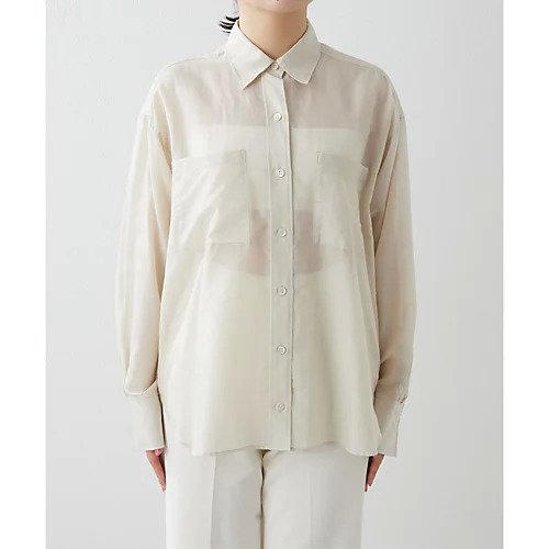 【ウィムガゼット/Whim Gazette】のシルクローンシャツ 人気、トレンドファッション・服の通販 founy(ファニー) 　雑誌掲載アイテム　Magazine Items　ファッション雑誌　Fashion Magazines　ストーリィ　STORY　バイラ　BAILA　オッジ　Oggi　ファッション　Fashion　レディースファッション　Ladies' Fashion Online　トップス・カットソー　Tops/Tshirt　シャツ/ブラウス　Shirts/Blouses　春　Spring　4月号　April Issue　7月号　July Issue　シアー　Sheer　シルク　Silk　ジャケット　Jacket　セットアップ　Set Up　雑誌　Magazine　ノースリーブ　No Sleeve　ベビー　Baby　ボトム　Bottom　羽織　Haori　S/S・春夏　Ss・Spring/Summer　おすすめ　Recommend　夏　Summer　2024年　2024　2024春夏・S/S　Ss,Spring/Summer,2024　エレガント 上品　Elegant　other-2|ID: prp329100004460644 ipo3291000000031239942