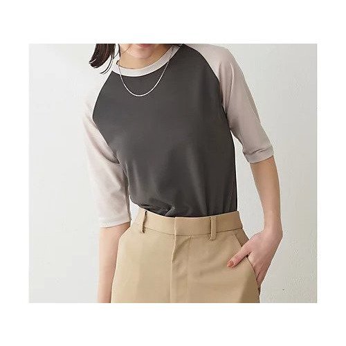 【ウィムガゼット/Whim Gazette】のラグランカットソー インテリア・キッズ・メンズ・レディースファッション・服の通販 founy(ファニー) https://founy.com/ ファッション Fashion レディースファッション Fashion for Women トップス・カットソー Cut & Sew Tops カットソー・ベーシックTシャツ Cut-and-Sewn Tops / Stretch Tees & Basics クール Cool, Chic コンパクト Compact, Small Size シンプル Simple, Minimal トレンド Trend, Trending Now ドレープ Drape, Draping Fabric 定番 Standard, Basic Item ボトム Bottoms, Lower Wear 2024年 2024 2024春夏・S/S Spring/Summer 2024 SS24 |ID: prp329100004460666 ipo3291000000031220702