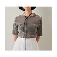 【ウィムガゼット/Whim Gazette】のフロッキーハーフスリーブプルオーバー 人気、トレンドファッション・服の通販 founy(ファニー) 雑誌掲載アイテム Magazine Items ファッション雑誌 Fashion Magazines ヴェリィ VERY バイラ BAILA ファッション Fashion レディースファッション WOMEN トップス・カットソー Tops/Tshirt プルオーバー Pullover インナー Inner 春 Spring 5月号 May Issue カットソー Cut And Sew カーディガン Cardigan コンパクト Compact ジャケット Jacket スタイリッシュ Stylish ストレッチ Stretch スリーブ Sleeve 雑誌 Magazine チュール Tulle ハーフ Half プリント Print ベロア Velor 半袖 Short Sleeve 6月号 June Issue S/S・春夏 Ss・Spring/Summer おすすめ Recommend 夏 Summer 2024年 2024 2024春夏・S/S Ss,Spring/Summer,2024 |ID:prp329100004460669