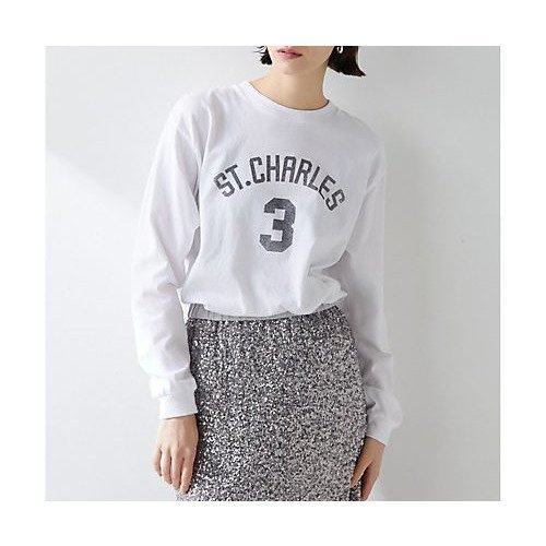【ウィムガゼット/Whim Gazette】のナンバーロングTシャツ 人気、トレンドファッション・服の通販 founy(ファニー) 　ファッション　Fashion　レディースファッション　Fashion for Women　トップス・カットソー　Cut & Sew Tops　シャツ・ブラウス・オフィスカジュアル　Elegant Blouses & Button-Ups　ロングTシャツ・Tシャツ　Longline T-Shirts & Tees　インナー　Innerwear　ヴィンテージ　Vintage Style　春　Spring　秋　Autumn　カットソー　Cut and Sewn Top　カーディガン　Cardigan, Knitwear　ジャケット　Jacket, Outerwear　プリント　Print, Printed Pattern　ベーシック　Basic, Essential　ボトム　Bottoms, Lower Wear　ラバー　Rubber, Rubber Sole　ロング　Long, Long-Length　おすすめ　Recommended / Our Picks　2024年　2024　2024春夏・S/S　Spring/Summer 2024 SS24　other-2|ID: prp329100004460690 ipo3291000000031240041