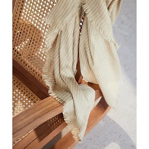 【ウィムガゼット/Whim Gazette】の【THROW】リネンストライプストール 人気、トレンドファッション・服の通販 founy(ファニー) 　ファッション　Fashion　レディースファッション　Fashion for Women　春　Spring　シンプル　Simple, Minimal　ストライプ　Stripe, Striped Pattern　ストール　Stole, Wrap　ブランケット　Blanket, Throw Blanket　モダン　Modern, Contemporary　リネン　Linen, Linen Fabric　S/S・春夏　SS, Spring/Summer, Warm Season　おすすめ　Recommended / Our Picks　夏　Summer　2024年　2024　2024春夏・S/S　Spring/Summer 2024 SS24　other-3|ID: prp329100004460701 ipo3291000000031240071