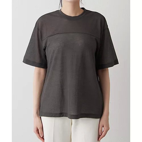 【ウィムガゼット/Whim Gazette】の【Ernie Palo】シアーTシャツ 人気、トレンドファッション・服の通販 founy(ファニー) 　ファッション　Fashion　レディースファッション　WOMEN　トップス・カットソー　Tops/Tshirt　シャツ/ブラウス　Shirts/Blouses　ロング / Tシャツ　T-Shirts　インナー　Inner　春　Spring　キャミソール　Camisole　シアー　Sheer　シンプル　Simple　タンク　Tank　フレンチ　French　半袖　Short Sleeve　リアル　Real　S/S・春夏　Ss・Spring/Summer　夏　Summer　2024年　2024　2024春夏・S/S　Ss,Spring/Summer,2024　エレガント 上品　Elegant　other-2|ID: prp329100004460743 ipo3291000000031240167