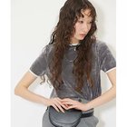 【ウィムガゼット/Whim Gazette】の【THE PAUSE】フロッキーメッシュTシャツ グレー|ID: prp329100004460744 ipo3291000000031221179