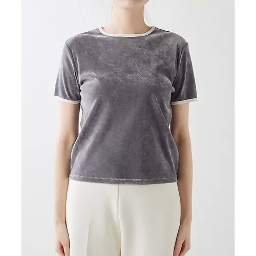 【ウィムガゼット/Whim Gazette】の【THE PAUSE】フロッキーメッシュTシャツ 人気、トレンドファッション・服の通販 founy(ファニー) 　ファッション　Fashion　レディースファッション　Fashion for Women　トップス・カットソー　Cut & Sew Tops　シャツ・ブラウス・オフィスカジュアル　Elegant Blouses & Button-Ups　ロングTシャツ・Tシャツ　Longline T-Shirts & Tees　インナー　Innerwear　ヴィンテージ　Vintage Style　カットソー　Cut and Sewn Top　グラデーション　Gradient, Ombre　コンパクト　Compact, Small Size　シアー　Sheer, See-Through　ジャケット　Jacket, Outerwear　ダウン　Down, Puffer　トレンド　Trend, Trending Now　パイピング　Piping, Trim Design　ベロア　Velour, Soft Velvet　ベーシック　Basic, Essential　半袖　Short Sleeve, Half Sleeve　メッシュ　Mesh, Net Fabric　ロング　Long, Long-Length　ワーク　Workwear, Utility Style　おすすめ　Recommended / Our Picks　2024年　2024　2024春夏・S/S　Spring/Summer 2024 SS24　other-2|ID: prp329100004460744 ipo3291000000031240171
