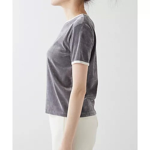 【ウィムガゼット/Whim Gazette】の【THE PAUSE】フロッキーメッシュTシャツ 人気、トレンドファッション・服の通販 founy(ファニー) 　ファッション　Fashion　レディースファッション　Fashion for Women　トップス・カットソー　Cut & Sew Tops　シャツ・ブラウス・オフィスカジュアル　Elegant Blouses & Button-Ups　ロングTシャツ・Tシャツ　Longline T-Shirts & Tees　インナー　Innerwear　ヴィンテージ　Vintage Style　カットソー　Cut and Sewn Top　グラデーション　Gradient, Ombre　コンパクト　Compact, Small Size　シアー　Sheer, See-Through　ジャケット　Jacket, Outerwear　ダウン　Down, Puffer　トレンド　Trend, Trending Now　パイピング　Piping, Trim Design　ベロア　Velour, Soft Velvet　ベーシック　Basic, Essential　半袖　Short Sleeve, Half Sleeve　メッシュ　Mesh, Net Fabric　ロング　Long, Long-Length　ワーク　Workwear, Utility Style　おすすめ　Recommended / Our Picks　2024年　2024　2024春夏・S/S　Spring/Summer 2024 SS24　other-3|ID: prp329100004460744 ipo3291000000031240173
