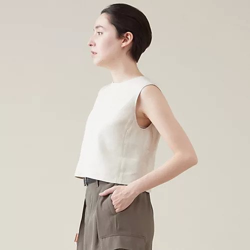 【マルティニーク/martinique】のラメドビーノースリブラウス(セットアップ可) 人気、トレンドファッション・服の通販 founy(ファニー) 　ファッション　Fashion　レディースファッション　WOMEN　トップス・カットソー　Tops/Tshirt　シャツ/ブラウス　Shirts/Blouses　おすすめ　Recommend　シェイプ　Shape　セットアップ　Set Up　ノースリーブ　No Sleeve　バランス　Balance　ワイド　Wide　other-2|ID: prp329100004460748 ipo3291000000031240182