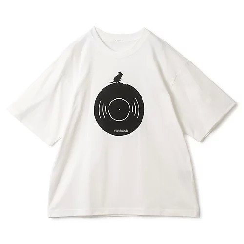 【プレインピープル/PLAIN PEOPLE】のプリント半袖Tシャツ インテリア・キッズ・メンズ・レディースファッション・服の通販 founy(ファニー) 　ファッション　Fashion　レディースファッション　WOMEN　トップス・カットソー　Tops/Tshirt　シャツ/ブラウス　Shirts/Blouses　ロング / Tシャツ　T-Shirts　アニマル　Animal　カーディガン　Cardigan　シンプル　Simple　ジャケット　Jacket　ジャージ　Jersey　プリント　Print　メンズ　Mens　半袖　Short Sleeve　ホワイト(ねずみ)|ID: prp329100004460758 ipo3291000000031221265
