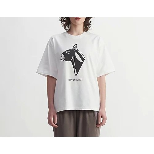 【プレインピープル/PLAIN PEOPLE】のプリント半袖Tシャツ 人気、トレンドファッション・服の通販 founy(ファニー) 　ファッション　Fashion　レディースファッション　WOMEN　トップス・カットソー　Tops/Tshirt　シャツ/ブラウス　Shirts/Blouses　ロング / Tシャツ　T-Shirts　アニマル　Animal　カーディガン　Cardigan　シンプル　Simple　ジャケット　Jacket　ジャージ　Jersey　プリント　Print　メンズ　Mens　半袖　Short Sleeve　other-2|ID: prp329100004460758 ipo3291000000031240206