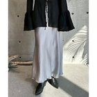 【カオス/Chaos】のリベールサテンロングスカート 人気、トレンドファッション・服の通販 founy(ファニー) ファッション Fashion レディースファッション Fashion for Women スカート Skirts ロングスカート Long Skirts / Maxi & Midi Skirts ジャケット Jacket, Outerwear バイアス Bias, Diagonal Cut thumbnail ダークシルバー|ID: prp329100004460762 ipo3291000000033329965