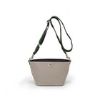 【トプカピ/TOPKAPI】の【Breath TOPKAPI】SCOTCH GRAIN スコッチグレイン プレーン バイカラー ミニ ショルダーバッグ グレージュ|ID: prp329100004460775 ipo3291000000031221374