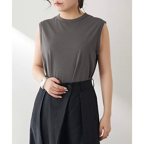【ウィムガゼット/Whim Gazette】のフレンチカットプルオーバー インテリア・キッズ・メンズ・レディースファッション・服の通販 founy(ファニー) 　ファッション　Fashion　レディースファッション　WOMEN　トップス・カットソー　Tops/Tshirt　プルオーバー　Pullover　カットソー　Cut And Sew　シンプル　Simple　スリーブ　Sleeve　セットアップ　Set Up　フレンチ　French　おすすめ　Recommend　2024年　2024　2024春夏・S/S　Ss,Spring/Summer,2024　エレガント 上品　Elegant　チャコールグレー|ID: prp329100004460819 ipo3291000000031221632