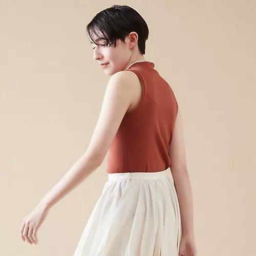 【マルティニーク/martinique】のコットンフライスアメスリプルオーバー 人気、トレンドファッション・服の通販 founy(ファニー) 　ファッション　Fashion　レディースファッション　WOMEN　トップス・カットソー　Tops/Tshirt　プルオーバー　Pullover　おすすめ　Recommend　インナー　Inner　カッティング　Cutting　ストレッチ　Stretch　ハイネック　High Neck　フィット　Fit　ボトム　Bottom　夏　Summer　定番　Standard　日本製　Made In Japan　other-2|ID: prp329100004460840 ipo3291000000031240404