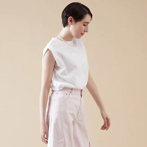 【マルティニーク/martinique】のポンチノースリプルオーバー 人気、トレンドファッション・服の通販 founy(ファニー) 　ファッション　Fashion　レディースファッション　WOMEN　トップス・カットソー　Tops/Tshirt　プルオーバー　Pullover　おすすめ　Recommend　シルケット　Mercerization　ノースリーブ　No Sleeve　夏　Summer　定番　Standard　other-2|ID: prp329100004460841 ipo3291000000031240407