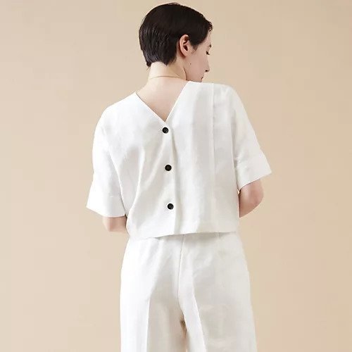 【マルティニーク/martinique】の2WAYクロップドブラウス 人気、トレンドファッション・服の通販 founy(ファニー) 　ファッション　Fashion　レディースファッション　Fashion for Women　トップス・カットソー　Cut & Sew Tops　シャツ・ブラウス・オフィスカジュアル　Elegant Blouses & Button-Ups　おすすめ　Recommended / Our Picks　シンプル　Simple, Minimal　セットアップ　Set-Up, Coordinated Outfit　デニム　Denim, Jeans Material　フロント　Front, Front Design　半袖　Short Sleeve, Half Sleeve　定番　Standard, Basic Item　other-3|ID: prp329100004460845 ipo3291000000035914043