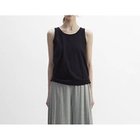 【プレインピープル/PLAIN PEOPLE】のリブノースリーブプルオーバー ブラック|ID: prp329100004460863 ipo3291000000031221873