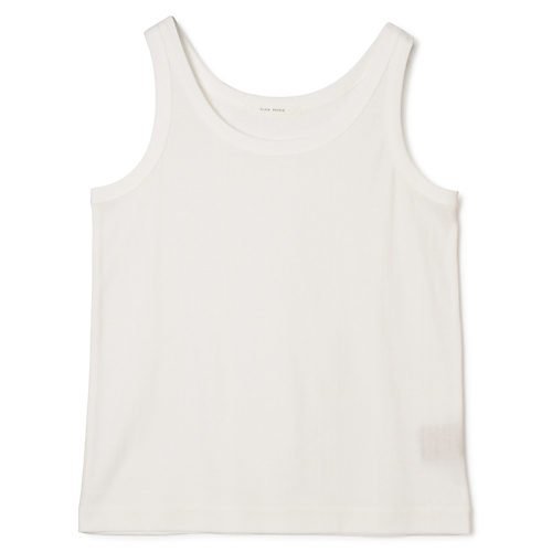 【プレインピープル/PLAIN PEOPLE】のリブノースリーブプルオーバー インテリア・キッズ・メンズ・レディースファッション・服の通販 founy(ファニー) 　ファッション　Fashion　レディースファッション　WOMEN　トップス・カットソー　Tops/Tshirt　キャミソール / ノースリーブ　No Sleeves　プルオーバー　Pullover　インナー　Inner　シンプル　Simple　ジャケット　Jacket　ランダム　Random　ホワイト|ID: prp329100004460863 ipo3291000000031221874