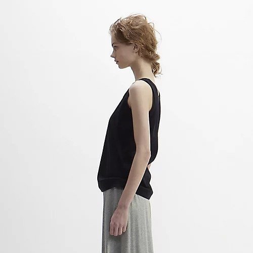 【プレインピープル/PLAIN PEOPLE】のリブノースリーブプルオーバー 人気、トレンドファッション・服の通販 founy(ファニー) 　ファッション　Fashion　レディースファッション　WOMEN　トップス・カットソー　Tops/Tshirt　キャミソール / ノースリーブ　No Sleeves　プルオーバー　Pullover　インナー　Inner　シンプル　Simple　ジャケット　Jacket　ランダム　Random　other-2|ID: prp329100004460863 ipo3291000000031240470