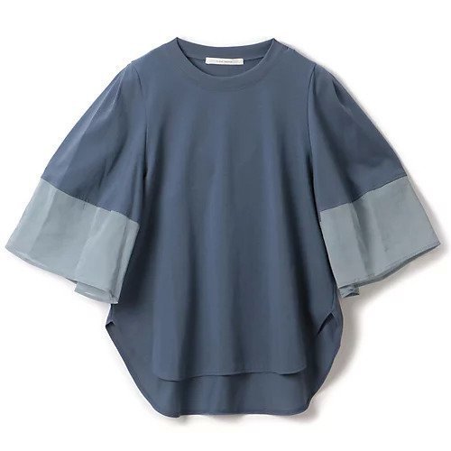 【プレインピープル/PLAIN PEOPLE】のサイロプレミアム ボイルプルオーバー インテリア・キッズ・メンズ・レディースファッション・服の通販 founy(ファニー) 　ファッション　Fashion　レディースファッション　WOMEN　トップス・カットソー　Tops/Tshirt　プルオーバー　Pullover　フェミニン　Feminine　プレミアム　Premium　ラウンド　Round　洗える　Washable　ブルーグレー|ID: prp329100004460866 ipo3291000000031221890