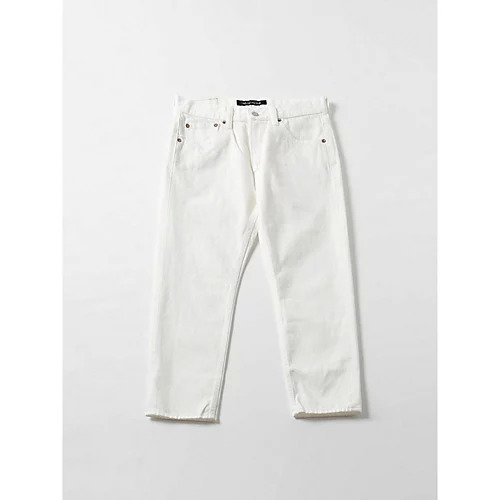 【ミズイロ インド/mizuiro ind】の8分丈ホワイトデニム 人気、トレンドファッション・服の通販 founy(ファニー) 　ファッション　Fashion　レディースファッション　WOMEN　ストレッチ　Stretch　デニム　Denim　ベーシック　Basic　定番　Standard　other-3|ID: prp329100004460869 ipo3291000000031240487