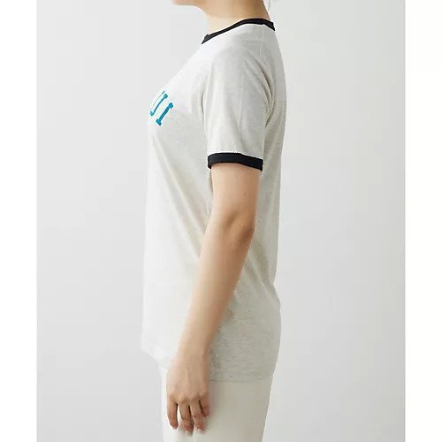 【ウィムガゼット/Whim Gazette】のコントラストトリムTシャツ 人気、トレンドファッション・服の通販 founy(ファニー) 　ファッション　Fashion　レディースファッション　Fashion for Women　トップス・カットソー　Cut & Sew Tops　シャツ・ブラウス・オフィスカジュアル　Elegant Blouses & Button-Ups　ロングTシャツ・Tシャツ　Longline T-Shirts & Tees　インナー　Innerwear　コンパクト　Compact, Small Size　ジャケット　Jacket, Outerwear　ボトム　Bottoms, Lower Wear　メランジ　Melange, Mixed Yarn　ロング　Long, Long-Length　2024年　2024　2024春夏・S/S　Spring/Summer 2024 SS24　エレガント 上品　Elegant　other-3|ID: prp329100004460914 ipo3291000000031240586