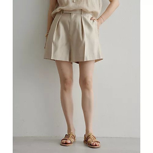 【ウィムガゼット/Whim Gazette】のタックショートパンツ 人気、トレンドファッション・服の通販 founy(ファニー) 　ファッション　Fashion　レディースファッション　WOMEN　パンツ　Pants　ハーフ / ショートパンツ　Short Pants　エレガント 上品　Elegant　春　Spring　ショート　Short　シルク　Silk　センター　Center　フォルム　Form　フレア　Flare　フロント　Front　S/S・春夏　Ss・Spring/Summer　夏　Summer　2024年　2024　2024春夏・S/S　Ss,Spring/Summer,2024　other-2|ID: prp329100004460938 ipo3291000000031240633