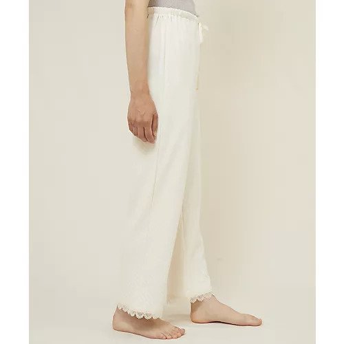 【ナナデコール/nanadecor】のスズランレースパンツ 人気、トレンドファッション・服の通販 founy(ファニー) ファッション Fashion レディースファッション Fashion for Women パンツ Pants & Trousers カットソー Cut and Sewn Top パジャマ Pajamas, Sleepwear フェミニン Feminine, Girly リラックス Relax, Relaxed Fit レース Lace, Lace Fabric 定番 Standard, Basic Item other-2|ID: prp329100004460947 ipo3291000000034187781