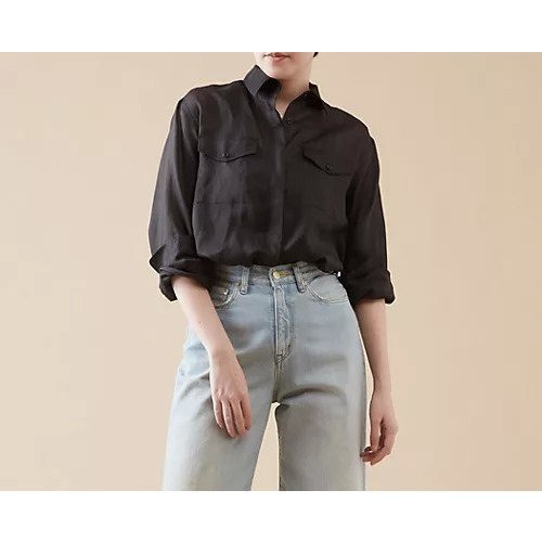 【マルティニーク/martinique】のサファリシャツ インテリア・キッズ・メンズ・レディースファッション・服の通販 founy(ファニー) https://founy.com/ ファッション Fashion レディースファッション WOMEN トップス・カットソー Tops/Tshirt シャツ/ブラウス Shirts/Blouses おすすめ Recommend モダン Modern ヴィンテージ Vintage 夏 Summer 羽織 Haori |ID: prp329100004460949 ipo3291000000031222331