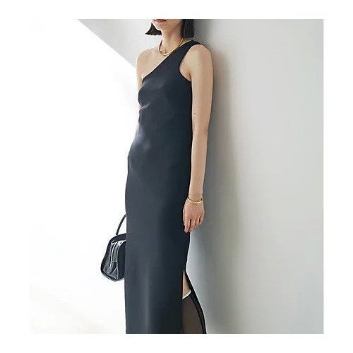 【ウィムガゼット/Whim Gazette】のワンショルダーワンピース 人気、トレンドファッション・服の通販 founy(ファニー) 　ファッション　Fashion　レディースファッション　WOMEN　ワンピース　Dress　インナー　Inner　カッティング　Cutting　シンプル　Simple　ジャケット　Jacket　ジャージー　Jersey　スリット　Slit　デコルテ　Decolletage　ワンショル　One Shoulder　おすすめ　Recommend　2024年　2024　2024春夏・S/S　Ss,Spring/Summer,2024　other-2|ID: prp329100004460956 ipo3291000000031240670