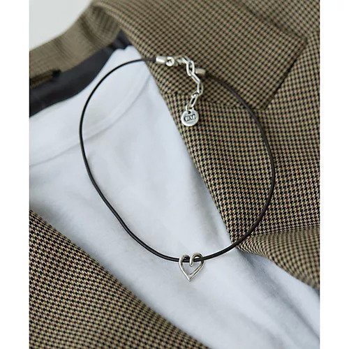 【ウィムガゼット/Whim Gazette】の【CXC】ハートレザーネックレス 人気、トレンドファッション・服の通販 founy(ファニー) 　ファッション　Fashion　レディースファッション　WOMEN　ジュエリー　Jewelry　ネックレス　Necklaces　クール　Cool　コレクション　Collection　コンビ　Combination　ショート　Short　シルバー　Silver　ジュエリー　Jewelry　チョーカー　Choker　ネックレス　Necklace　バランス　Balance　モチーフ　Motif　2024年　2024　2024春夏・S/S　Ss,Spring/Summer,2024　other-2|ID: prp329100004460964 ipo3291000000031240687