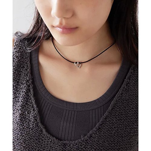 【ウィムガゼット/Whim Gazette】の【CXC】ハートレザーネックレス 人気、トレンドファッション・服の通販 founy(ファニー) 　ファッション　Fashion　レディースファッション　WOMEN　ジュエリー　Jewelry　ネックレス　Necklaces　クール　Cool　コレクション　Collection　コンビ　Combination　ショート　Short　シルバー　Silver　ジュエリー　Jewelry　チョーカー　Choker　ネックレス　Necklace　バランス　Balance　モチーフ　Motif　2024年　2024　2024春夏・S/S　Ss,Spring/Summer,2024　other-3|ID: prp329100004460964 ipo3291000000031240688