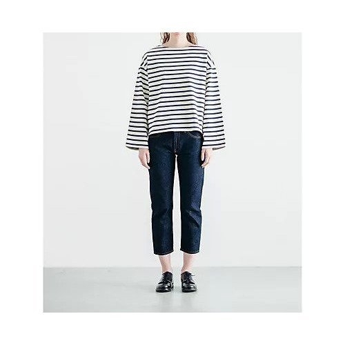 【ミズイロ インド/mizuiro ind】の8分丈デニム 人気、トレンドファッション・服の通販 founy(ファニー) 　ファッション　Fashion　レディースファッション　WOMEN　おすすめ　Recommend　ストレッチ　Stretch　デニム　Denim　ベーシック　Basic　定番　Standard　other-3|ID: prp329100004460975 ipo3291000000031240716