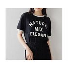 【ウィムガゼット/Whim Gazette】のパッチワークロゴTシャツ ブラック|ID: prp329100004460979 ipo3291000000031222493