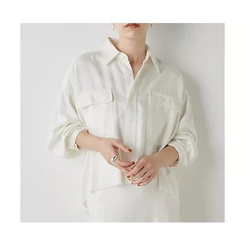 【ウィムガゼット/Whim Gazette】のテンセル 繊維使用シャツ 人気、トレンドファッション・服の通販 founy(ファニー) 　ファッション　Fashion　レディースファッション　Fashion for Women　トップス・カットソー　Cut & Sew Tops　シャツ・ブラウス・オフィスカジュアル　Elegant Blouses & Button-Ups　インナー　Innerwear　ヴィンテージ　Vintage Style　クロップド　Cropped, Short Length　コンパクト　Compact, Small Size　ショート　Short, Short Length　セットアップ　Set-Up, Coordinated Outfit　デニム　Denim, Jeans Material　バランス　Balance, Style Balance　おすすめ　Recommended / Our Picks　2024年　2024　2024春夏・S/S　Spring/Summer 2024 SS24　other-3|ID: prp329100004460985 ipo3291000000031240752