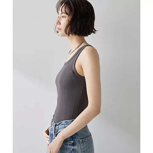 【ウィムガゼット/Whim Gazette】のランダムテレコタンクトップ 人気、トレンドファッション・服の通販 founy(ファニー) 　ファッション　Fashion　レディースファッション　Fashion for Women　インナー　Innerwear　コンパクト　Compact, Small Size　ジャケット　Jacket, Outerwear　タンク　Tank Top, Sleeveless Top　デコルテ　Décolleté, Neckline　ランダム　Random, Irregular　ロング　Long, Long-Length　2024年　2024　2024春夏・S/S　Spring/Summer 2024 SS24　other-3|ID: prp329100004461004 ipo3291000000031240805