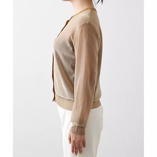 【ウィムガゼット/Whim Gazette】の【GEMINI】ジャガードラメカーディガン 人気、トレンドファッション・服の通販 founy(ファニー) 　ファッション　Fashion　レディースファッション　Fashion for Women　トップス・カットソー　Cut & Sew Tops　カーディガン・羽織り　Layered Style Cardigans　インナー　Innerwear　カーディガン　Cardigan, Knitwear　シアー　Sheer, See-Through　ジャケット　Jacket, Outerwear　デニム　Denim, Jeans Material　ボトム　Bottoms, Lower Wear　ボーダー　Border, Stripe　2024年　2024　エレガント 上品　Elegant　2024-2025秋冬・A/W　Autumn/Winter 2024–25 AW24–25　other-3|ID: prp329100004461018 ipo3291000000031240833