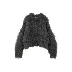 【クラネ/CLANE】のSHAGGY SHORT KNIT CARDIGAN 人気、トレンドファッション・服の通販 founy(ファニー) ファッション Fashion レディースファッション Fashion for Women トップス・カットソー Cut & Sew Tops ニット Knit Tops & Sweaters カーディガン・羽織り Layered Style Cardigans 2024年 2024 2024-2025秋冬・A/W Autumn/Winter 2024–25 AW24–25 カーディガン Cardigan, Knitwear コンパクト Compact, Small Size ショート Short, Short Length バランス Balance, Style Balance フォルム Silhouette, Form ボトム Bottoms, Lower Wear ループ Loop, Loop Knit 定番 Standard, Basic Item |ID:prp329100004461031