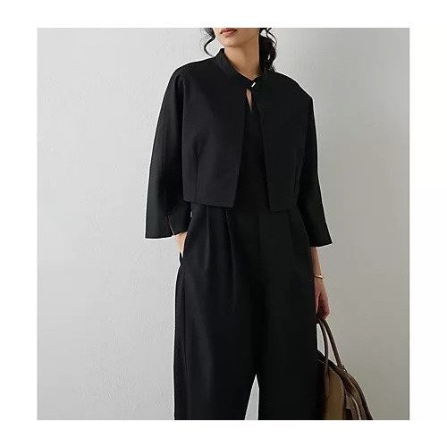 【ウィムガゼット/Whim Gazette】の【THE PAUSE】ジャケットセットコンビネゾン 人気、トレンドファッション・服の通販 founy(ファニー) 　ファッション　Fashion　レディースファッション　Fashion for Women　アウター　Coat / Outerwear Collection　レディースジャケット・軽アウター　Jackets　ヴィンテージ　Vintage Style　グラデーション　Gradient, Ombre　コンビネゾン　Jumpsuit, All-in-One　ショート　Short, Short Length　ジャケット　Jacket, Outerwear　スタンド　Stand Collar, Upright Stand　スマート　Smart, Elegant　スリット　Slit, Slit Detail　セットアップ　Set-Up, Coordinated Outfit　トレンド　Trend, Trending Now　ワーク　Workwear, Utility Style　2024年　2024　セレモニー　Ceremony　ビジネス 仕事 通勤　Business / Work / Commuting　2024-2025秋冬・A/W　Autumn/Winter 2024–25 AW24–25　other-2|ID: prp329100004461040 ipo3291000000031240880